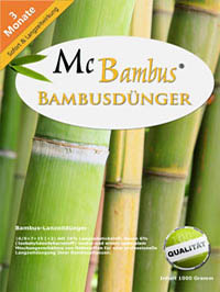 Mc-Bambus Bambusd�nger mit Langzeitwirkung