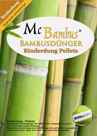 Produkt: Mc-Bambus Organischer Gartend�nger - Rinderdung Pellets